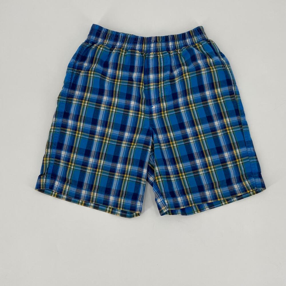 Thomas & Friends Plaid Shorts Size 3T - Blue, Yellow, White